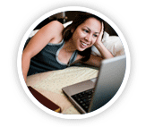 Enjoy the ease and comfort of online courses